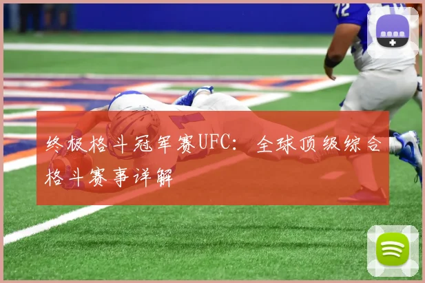终极格斗冠军赛UFC:全球顶级综合格斗赛事详解